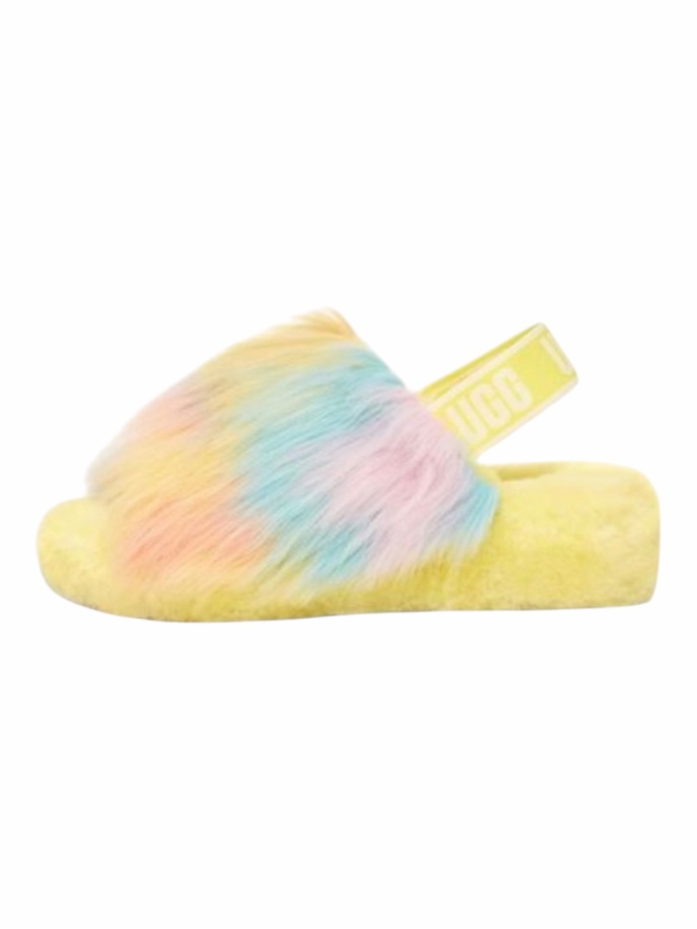 UGG Fluff Yeah Slippers Lemonade Tie Dye Women’s